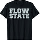 Flow State - Vintage Distressed Flow State Shirt T-Shirt - T-Shirt | Black