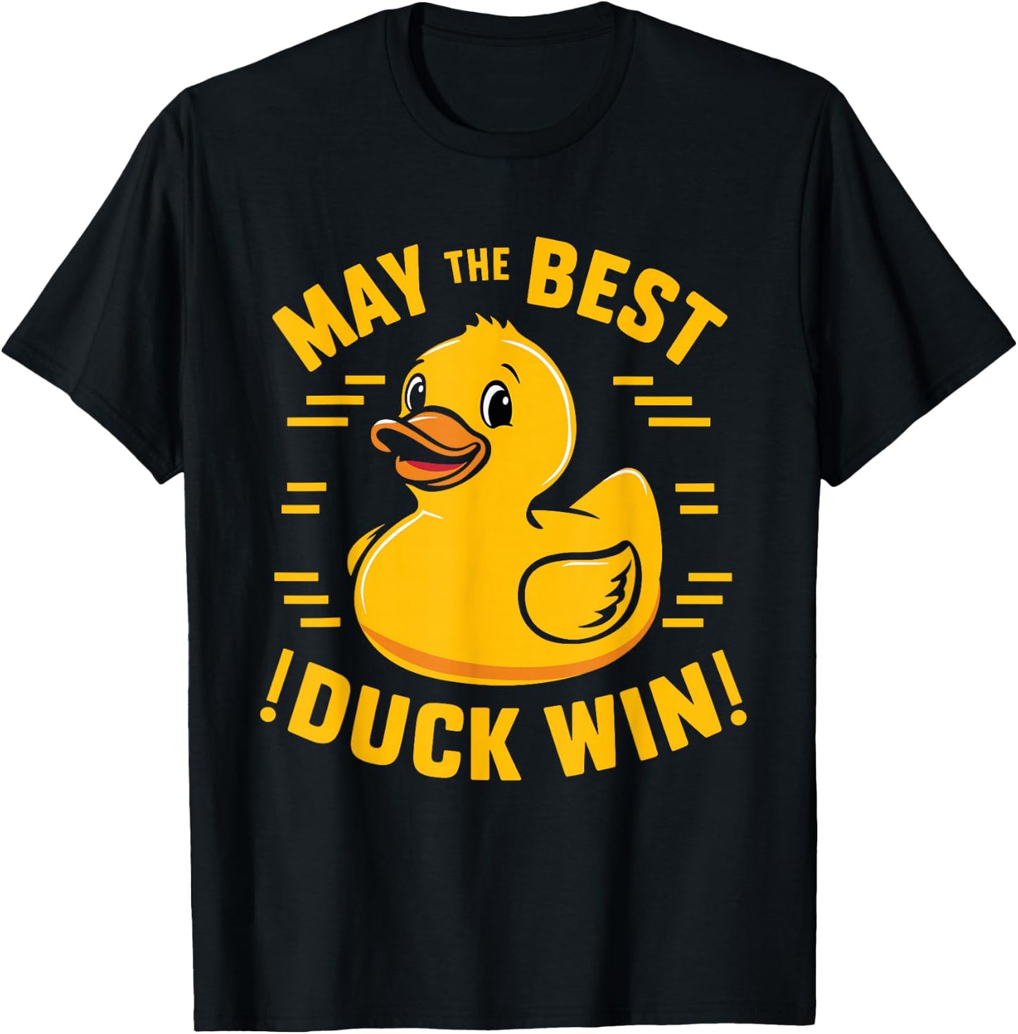 Rubber Duck Racing Team Family Competition Race T-Shirt - T-Shirt | Black
