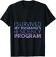 I Survived My Husband's Residency Program Doctor Wife T-Shirt - T-Shirt | Black