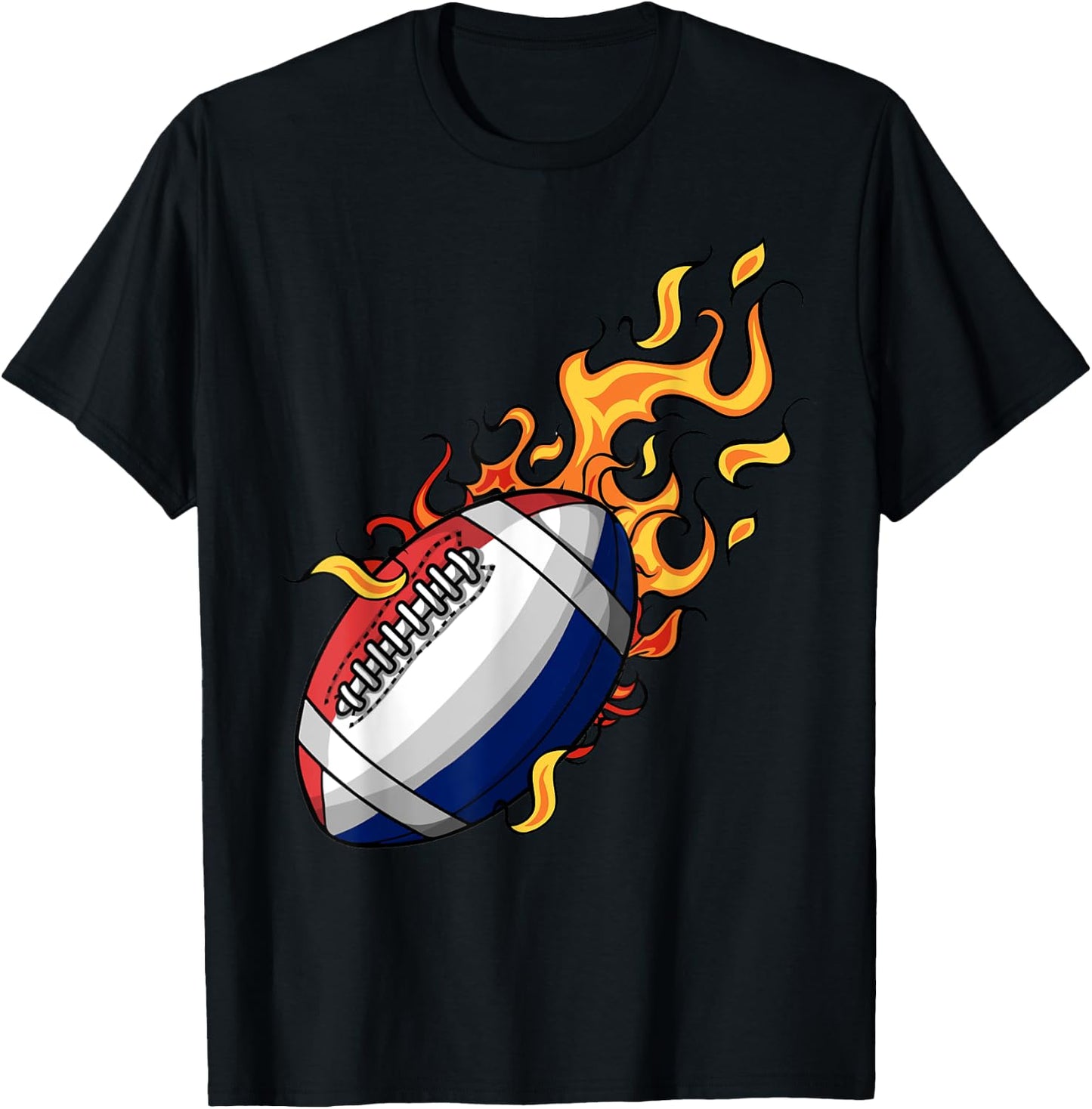 Men's Men's Women's Rugby Player Shirt, Black, S T-Shirt - T-Shirt | Black