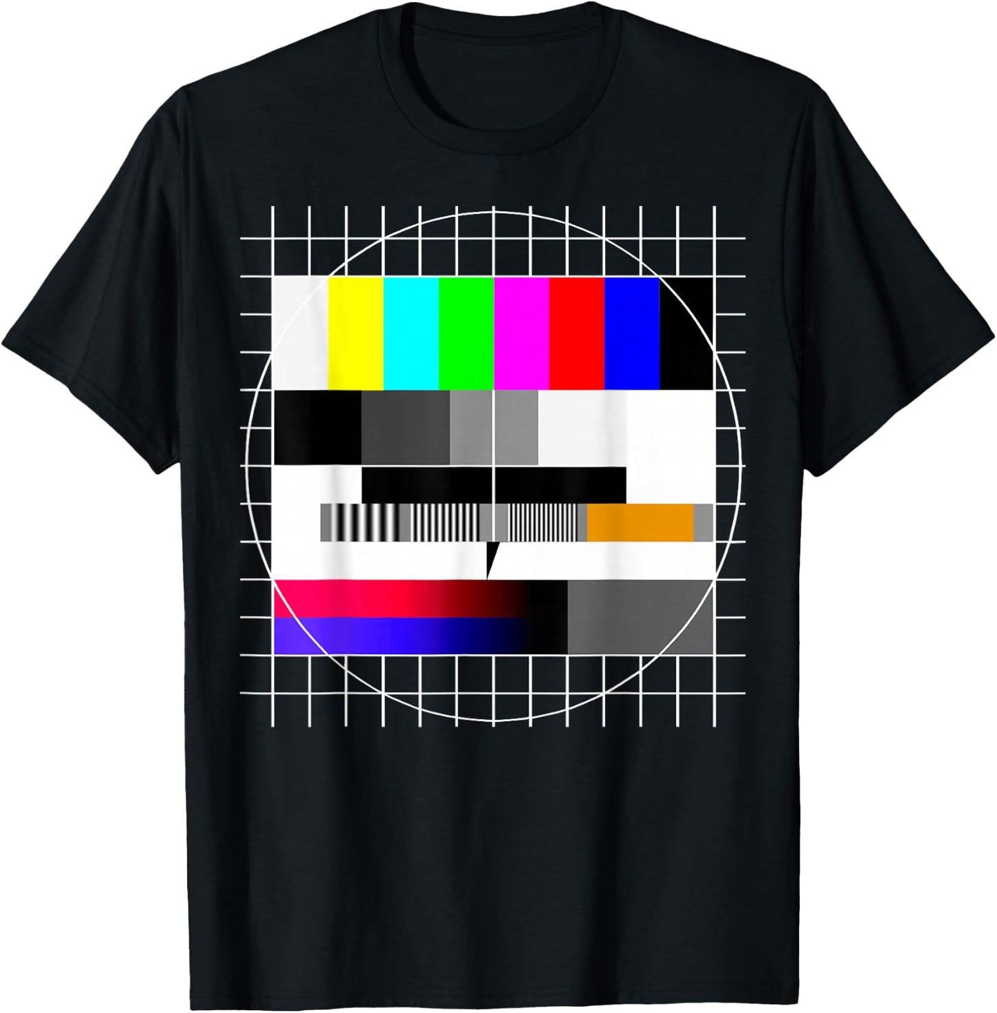 Test Image 90s Party 80s Outfit Retro Costume Test Picture , black T-Shirt - T-Shirt | Black
