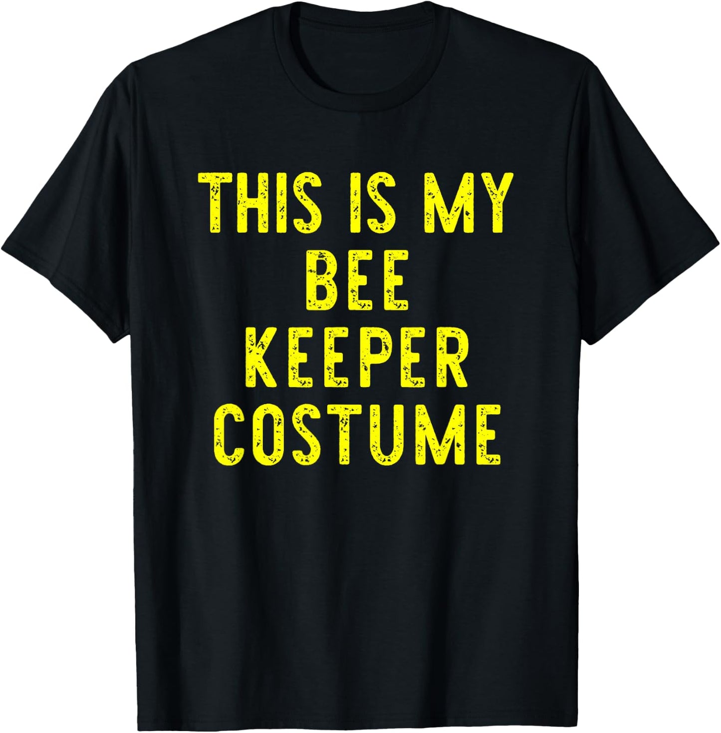 This is My Bee-Keeper Costume Halloween Simple Kid Beekeeper T-Shirt - T-Shirt | Black
