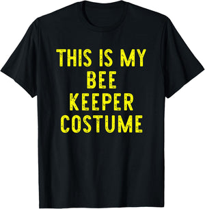 This is My Bee-Keeper Costume Halloween Simple Kid Beekeeper T-Shirt - T-Shirt | Black