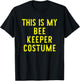 This is My Bee-Keeper Costume Halloween Simple Kid Beekeeper T-Shirt - T-Shirt | Black