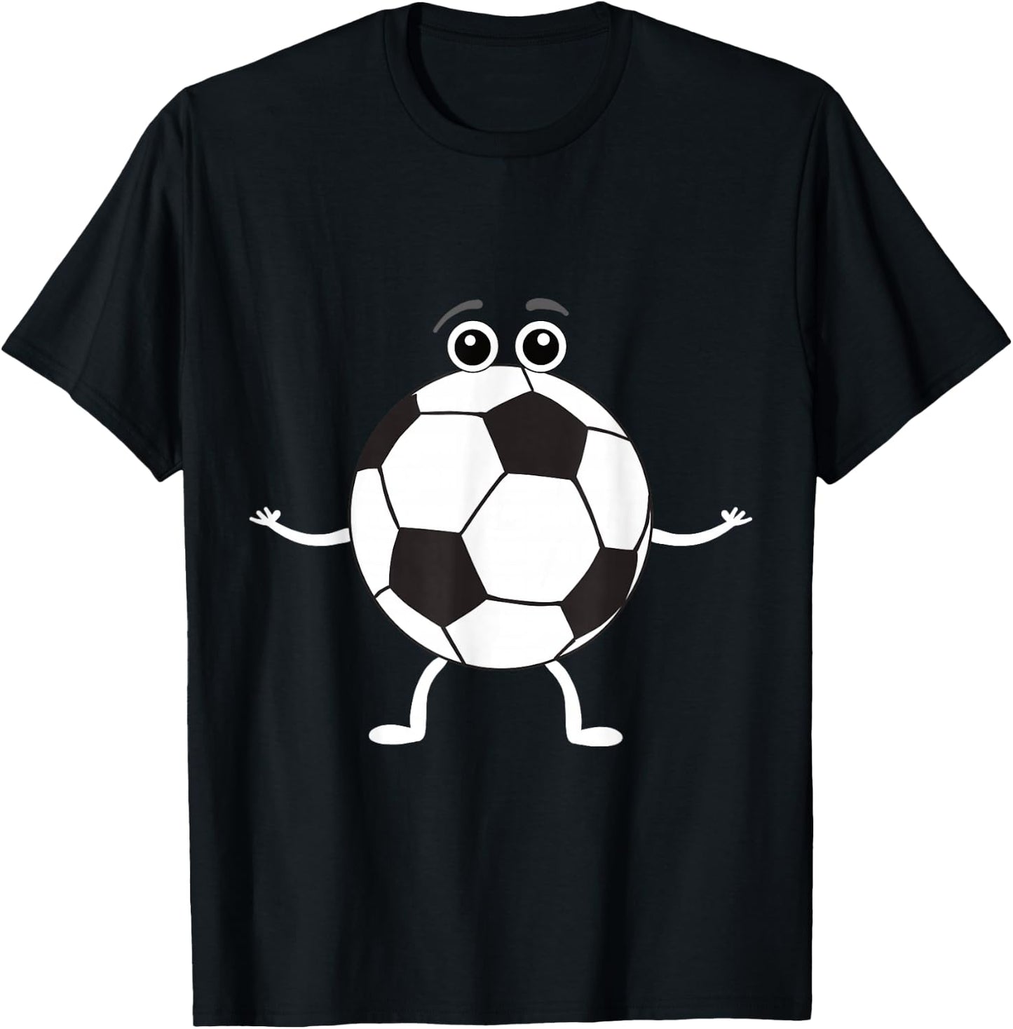 Lustiges Kostüm für Fußballspieler Fußball Kostüm Fußball T-Shirt - T-Shirt | Black