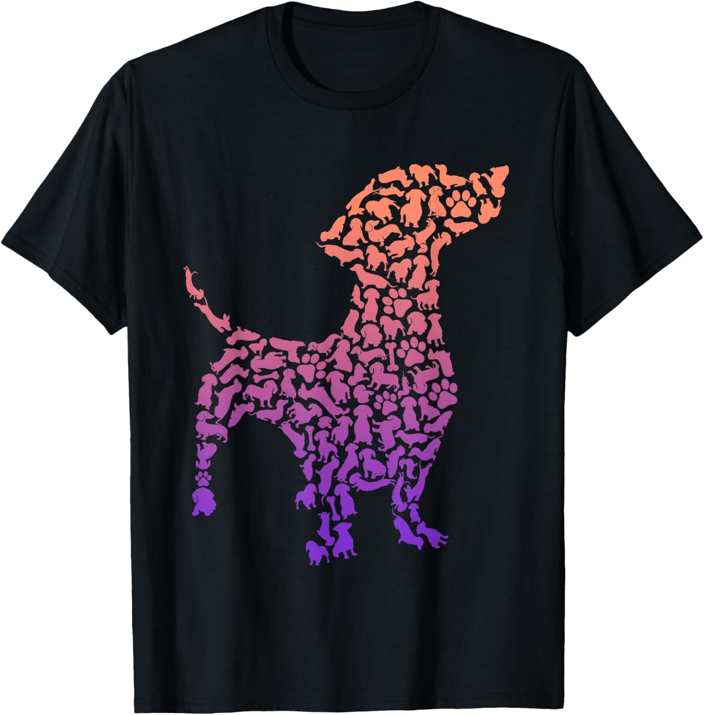 Dackel Mama Dachshund Liebhaber Kinder Frauen Teckel Mädchen T-Shirt - T-Shirt | Black
