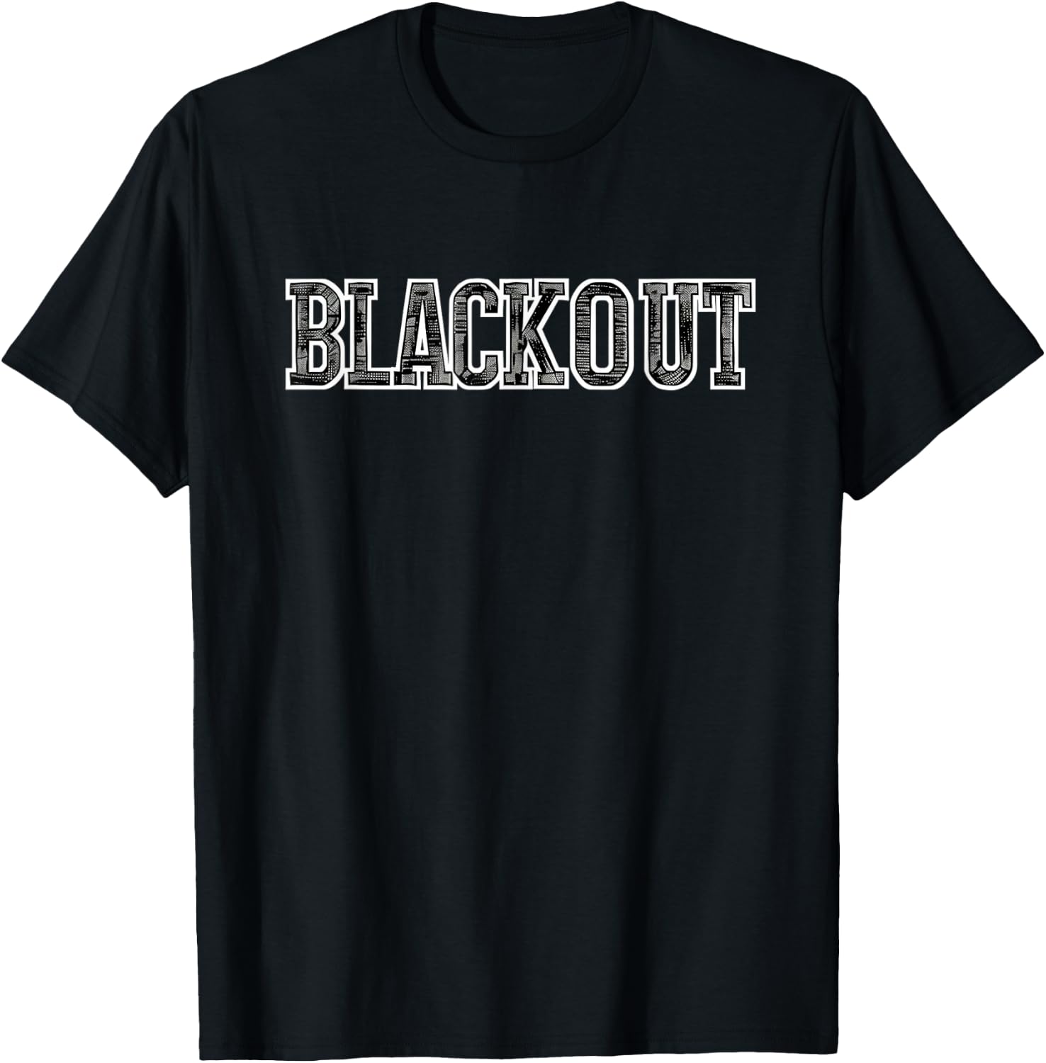 Cool Blackout T-Shirt - T-Shirt | Black