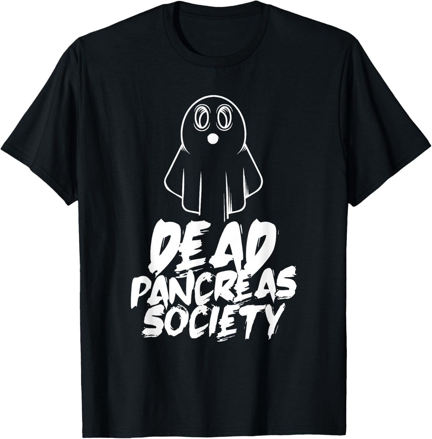Dead Pancreas Society Insulin Diabetes Diabetician T-Shirt - T-Shirt | Black