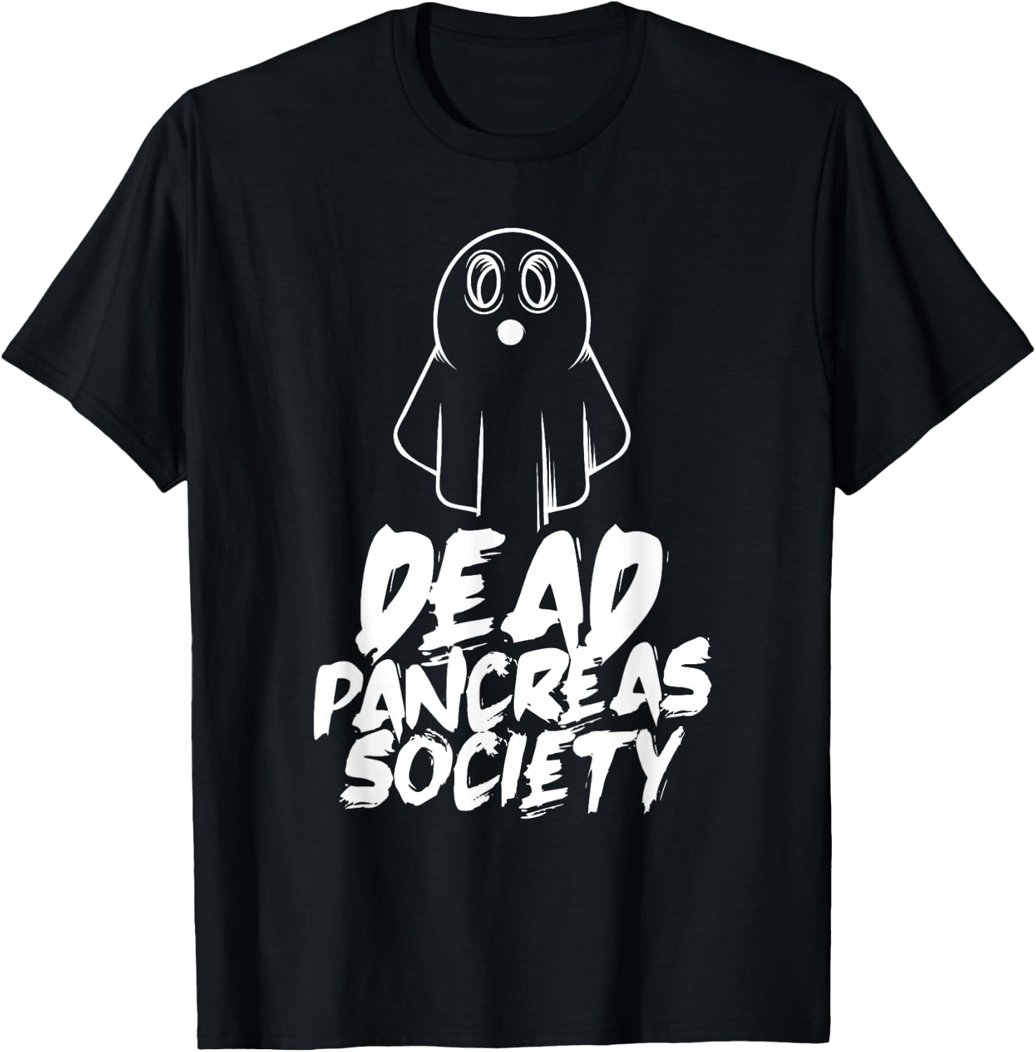 Dead Pancreas Society Insulin Diabetes Diabetician T-Shirt - T-Shirt | Black