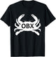 OBX NC Blue Crab Silhouette T-Shirt - T-Shirt | Black