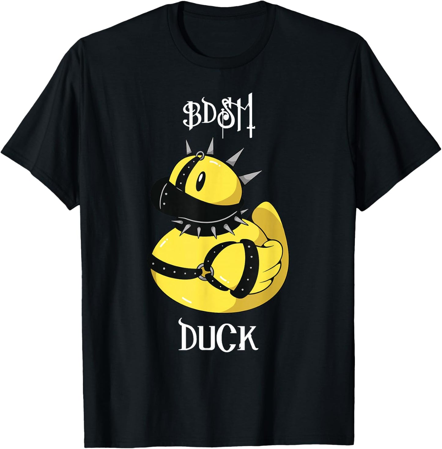 BDSM Duck Gag Fetish Bondage Gift T-Shirt - T-Shirt | Black