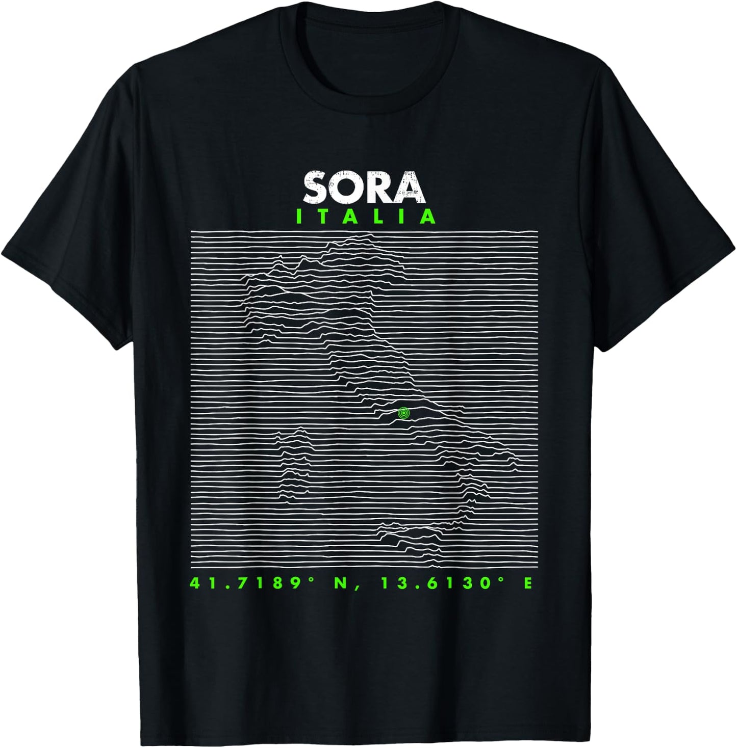 Italy - Sora T-Shirt - T-Shirt | Black
