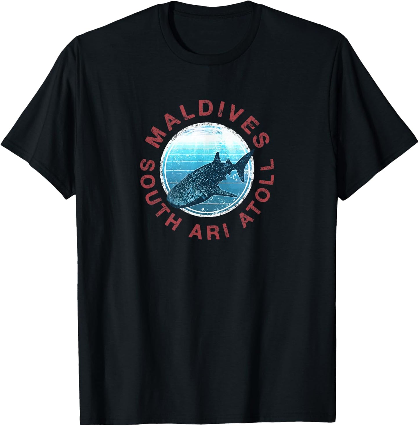 DIVE Maldives Whale Shark T-Shirt - T-Shirt | Black