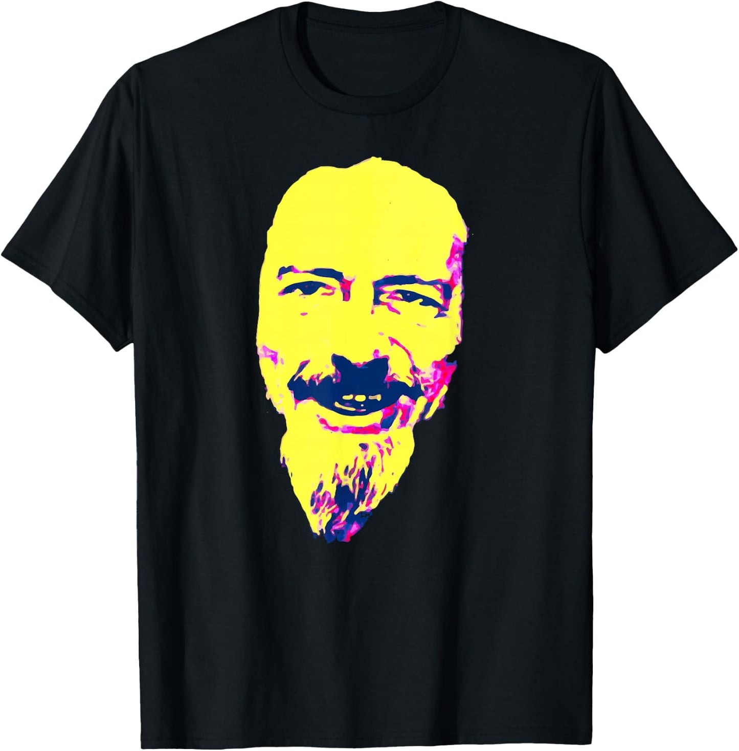 Psychedelic Alan Watts T-Shirt - T-Shirt | Black