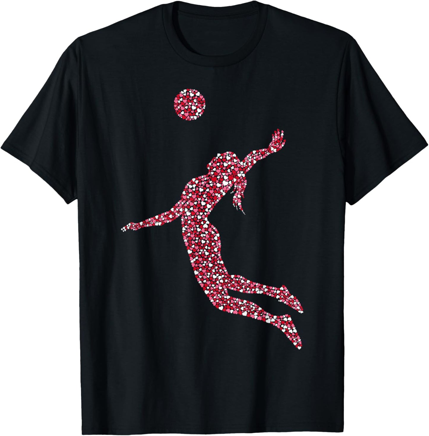 Volleyball Mädchen Volleyballerin Kinder Frauen T-Shirt - T-Shirt | Black