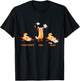 Procrastinate Panic Repeat Funny Deadline Cute Red Panda T-Shirt - T-Shirt | Black