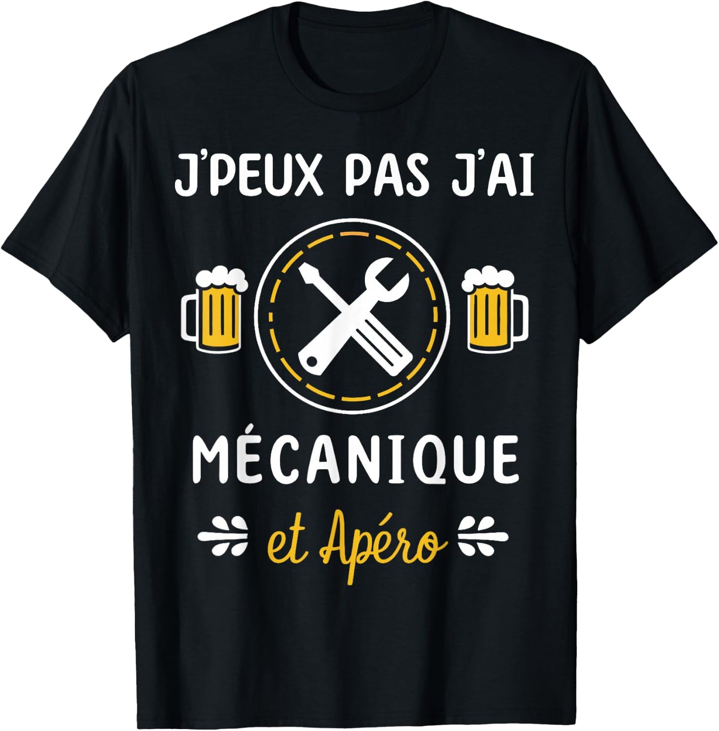 I Can't Have Mechanical T-Shirt - T-Shirt | Black