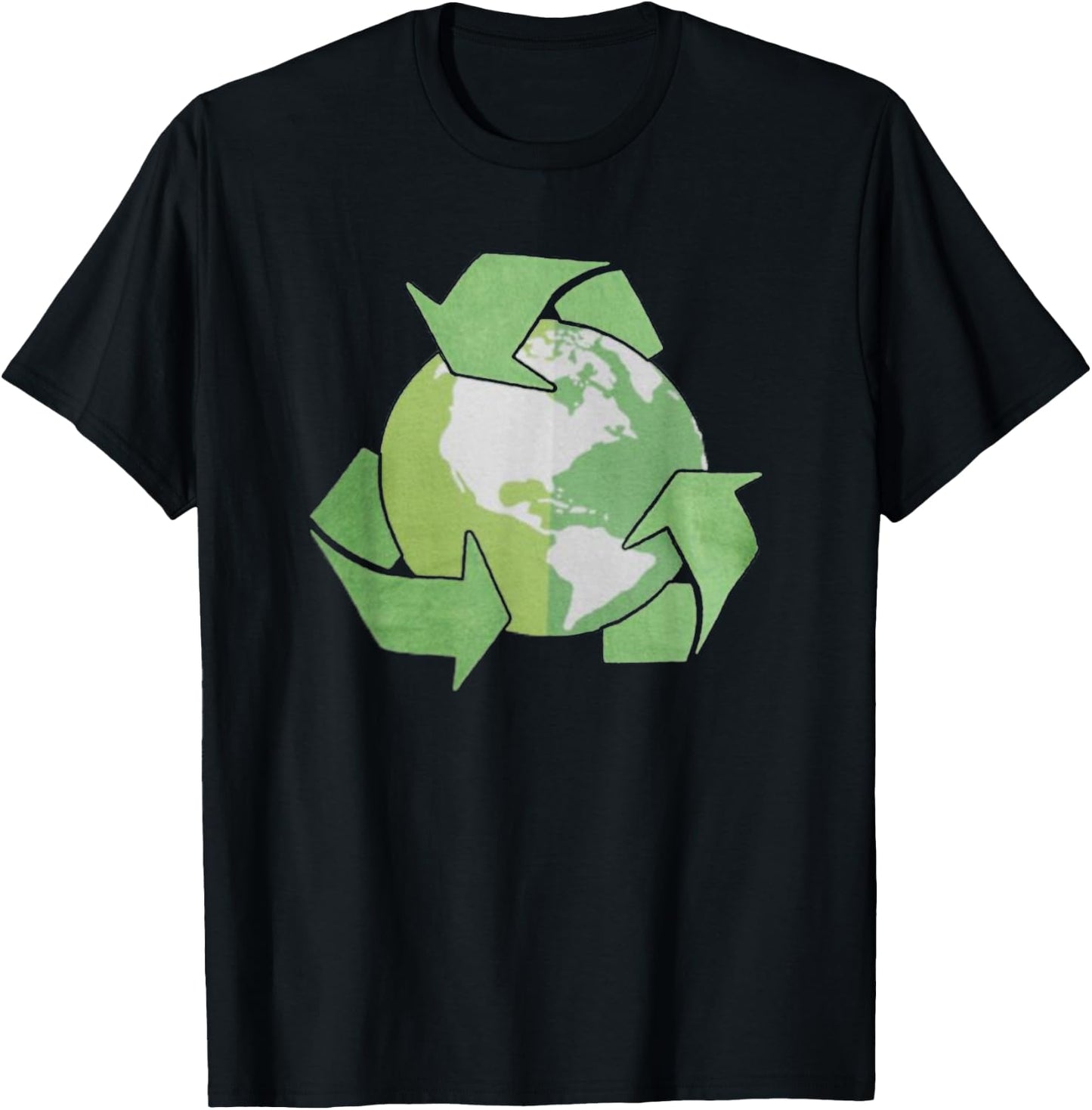 Recycle shirt for , recycle for girls, recycle for boys T-Shirt - T-Shirt | Black