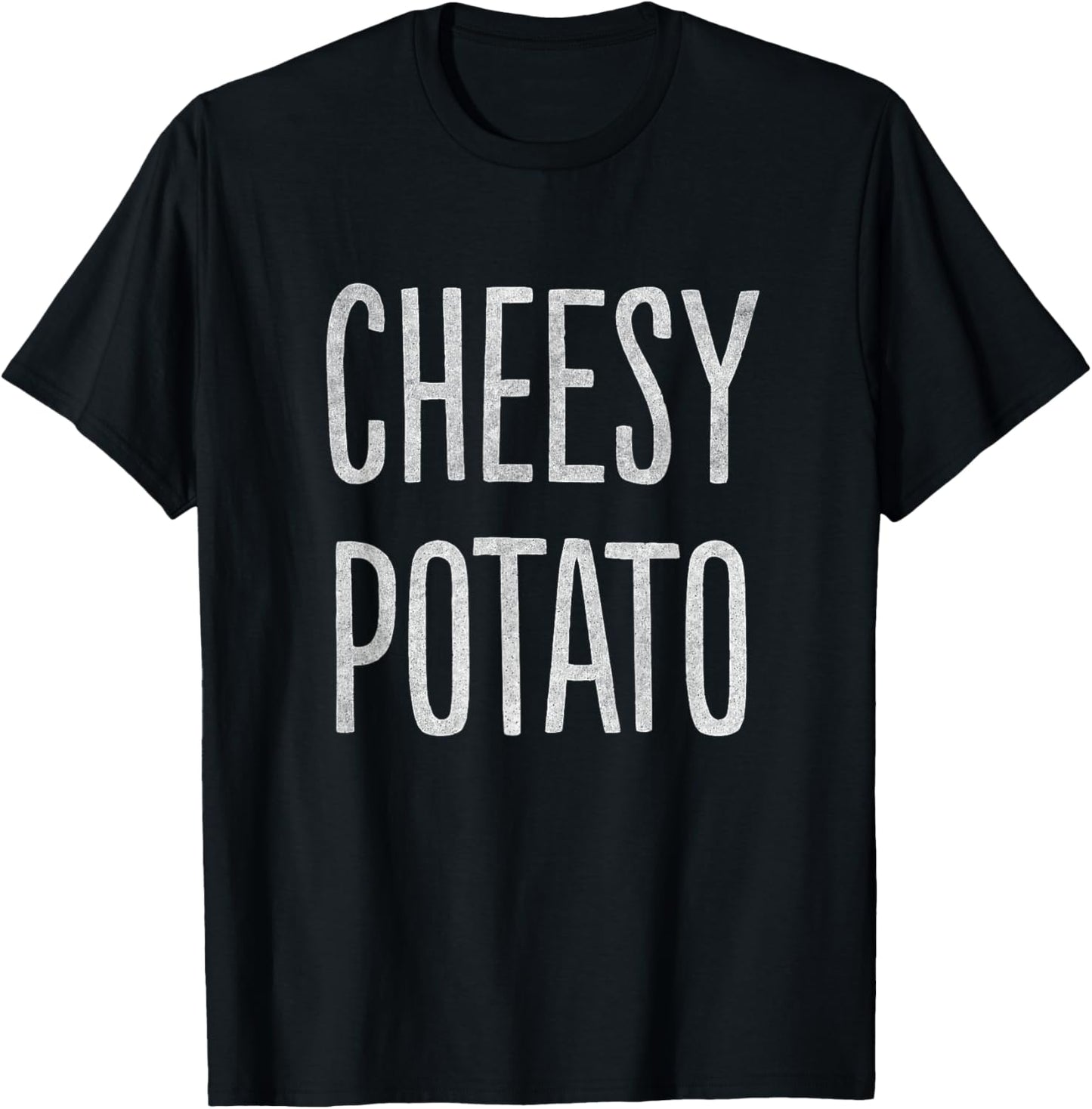 Cheesy Potato T-Shirt - T-Shirt | Black