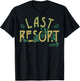 Luigi's Mansion 3 Last Resort Logo T-Shirt - T-Shirt | Black