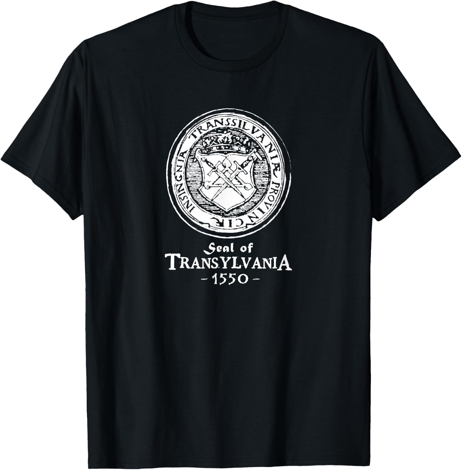 Seal of Transylvania Vlad Impaler Wallachia T-Shirt - T-Shirt | Black