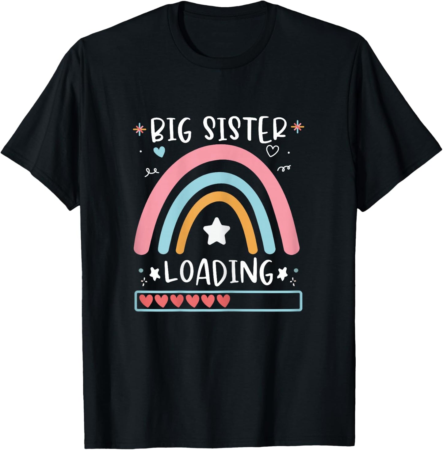 Big Sister Loading Big Sister Offspring Annunciation 2024 , black T-Shirt - T-Shirt | Black