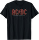 AC/DC Let There Be Rock 1977 Title Text T-Shirt - T-Shirt | Black
