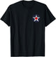 Army Air Corps Round US Air Force Insignnie T-Shirt - T-Shirt | Black
