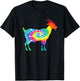 Goat Tie Dye Silhouette T-Shirt - T-Shirt | Black