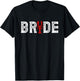 Bride Crawfish Wedding Partner Look T-Shirt - T-Shirt | Black