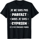 Humor Custom Name Cyprien T-Shirt - T-Shirt | Black