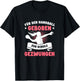 Für den Handball geboren zur Schule gezwungen Mädchen T-Shirt - T-Shirt | Black