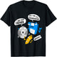 I Am Your Father Gamer Geek Humor Floppy Disk CD USB Stick T-Shirt - T-Shirt | Black