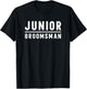 Junior Groomsman Wedding Junior Groomsmen T-Shirt - T-Shirt | Black