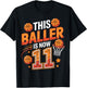 Ce Joueur a Maintenant 11 adorateurs de Basket-Ball Amusants pour Leur 11e Anniversaire T-Shirt - T-Shirt | Black