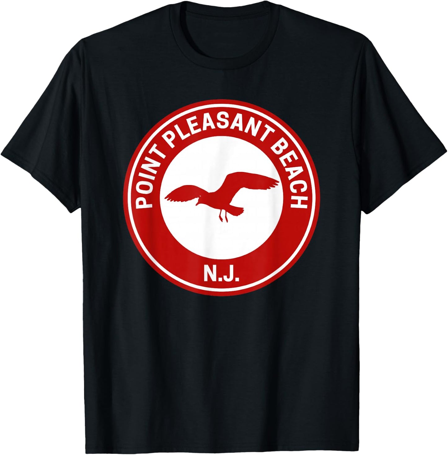 Point Pleasant Beach NJ T-Shirt - T-Shirt | Black