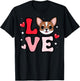 Chihuahua Love Cute Chichi Puppy Dog Mom Girls Women T-Shirt - T-Shirt | Black