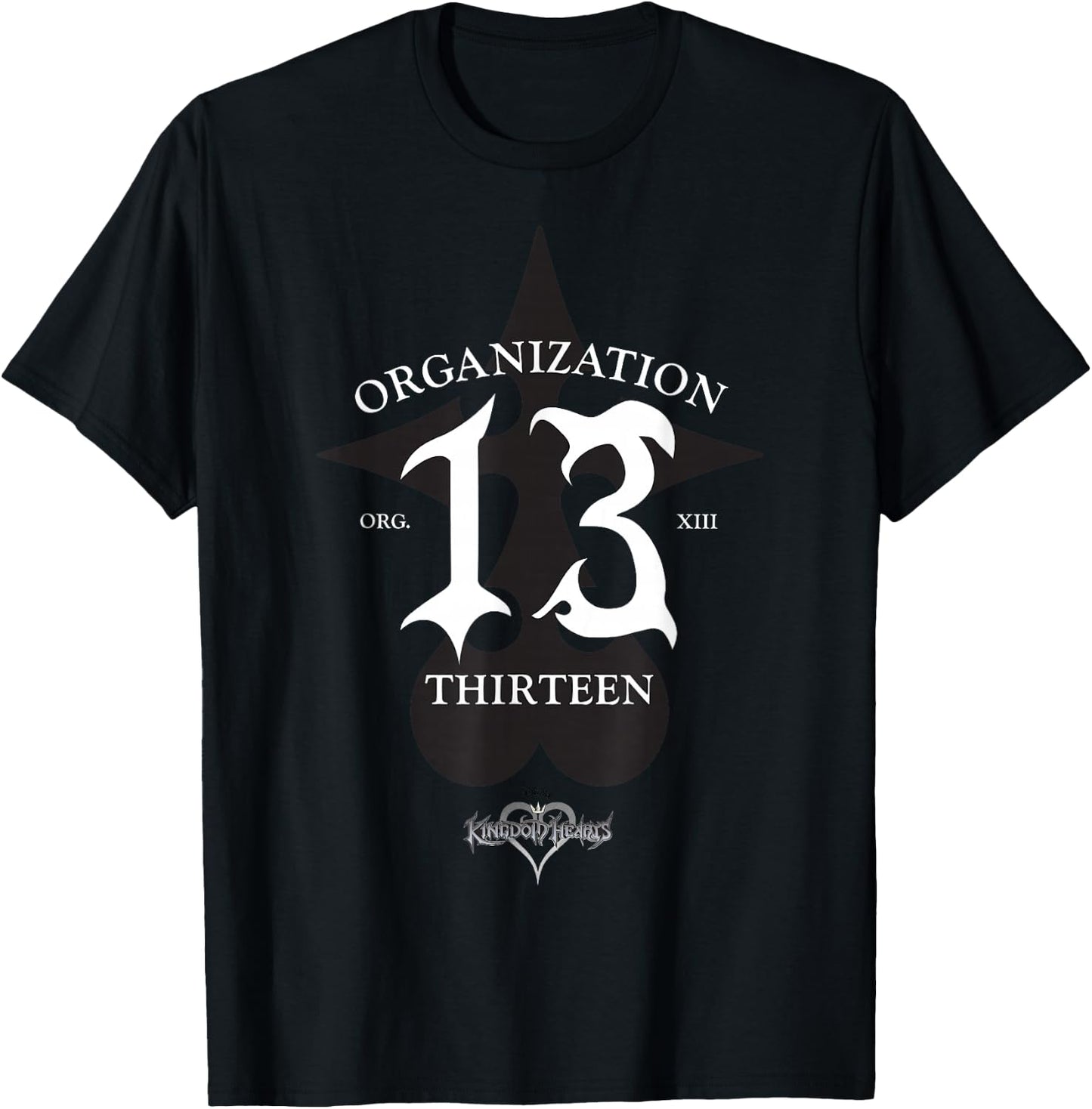 Disney Kingdom Hearts Organization Thirteen T-Shirt - T-Shirt | Black