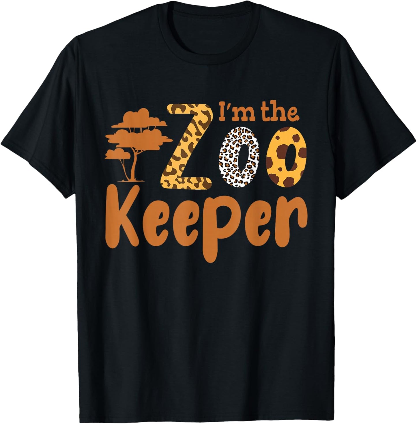 Ich Bin Der Zoowärter Beruf Zoo Zoopfleger [German Language] T-Shirt - T-Shirt | Black