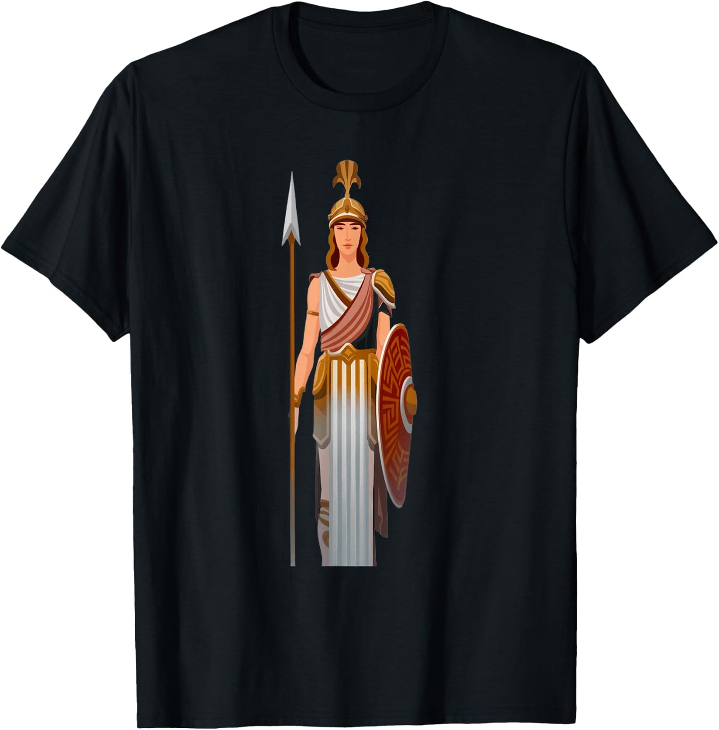 Athéna , Black, S T-Shirt - T-Shirt | Black