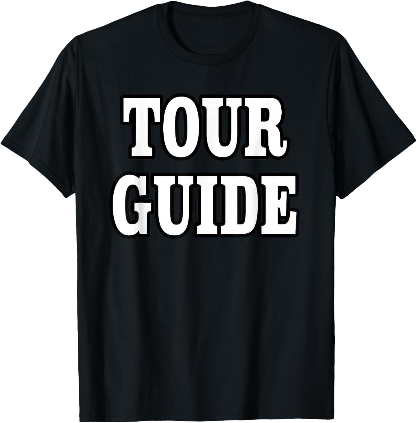 Uniforme Officiel du Guide Touristique T-Shirt - T-Shirt | Black