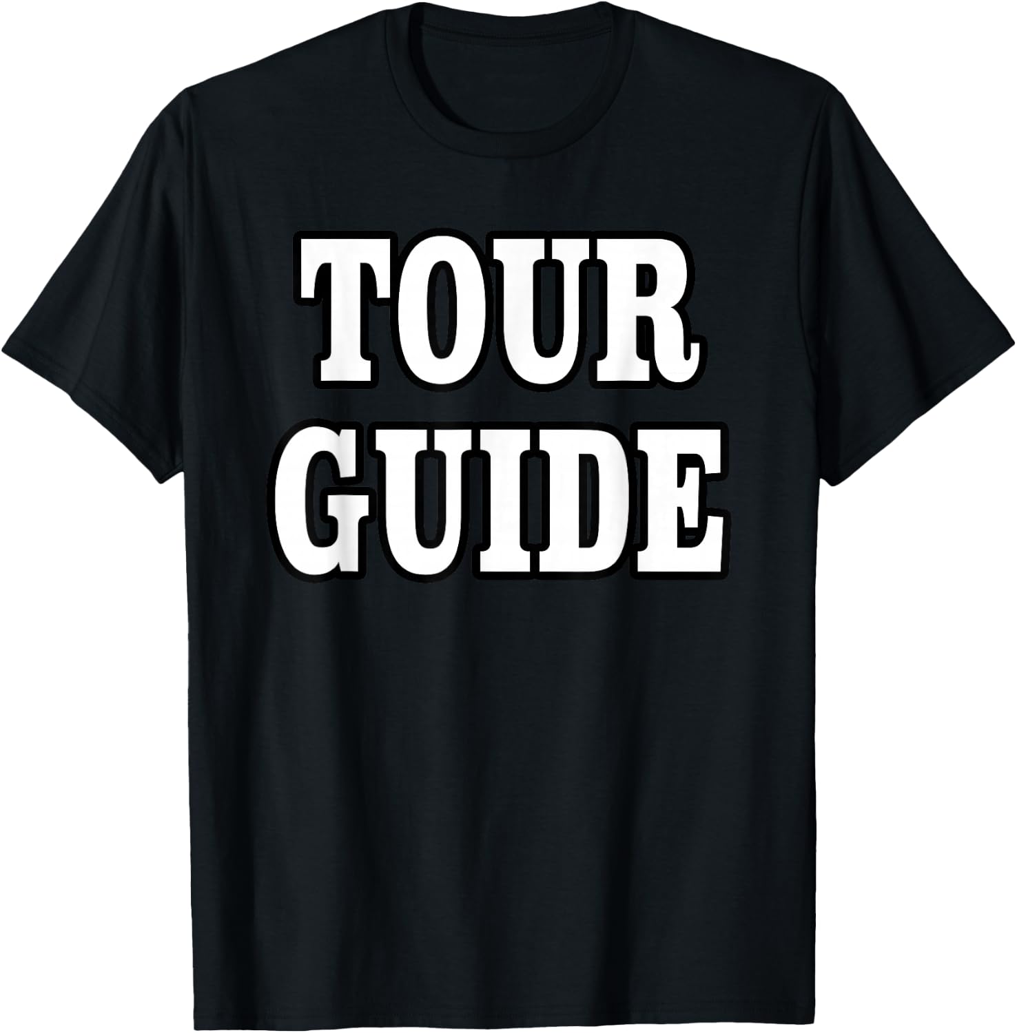 Uniforme Officiel du Guide Touristique T-Shirt - T-Shirt | Black
