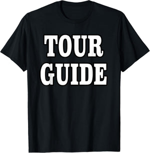 Uniforme Officiel du Guide Touristique T-Shirt - T-Shirt | Black