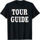Uniforme Officiel du Guide Touristique T-Shirt - T-Shirt | Black