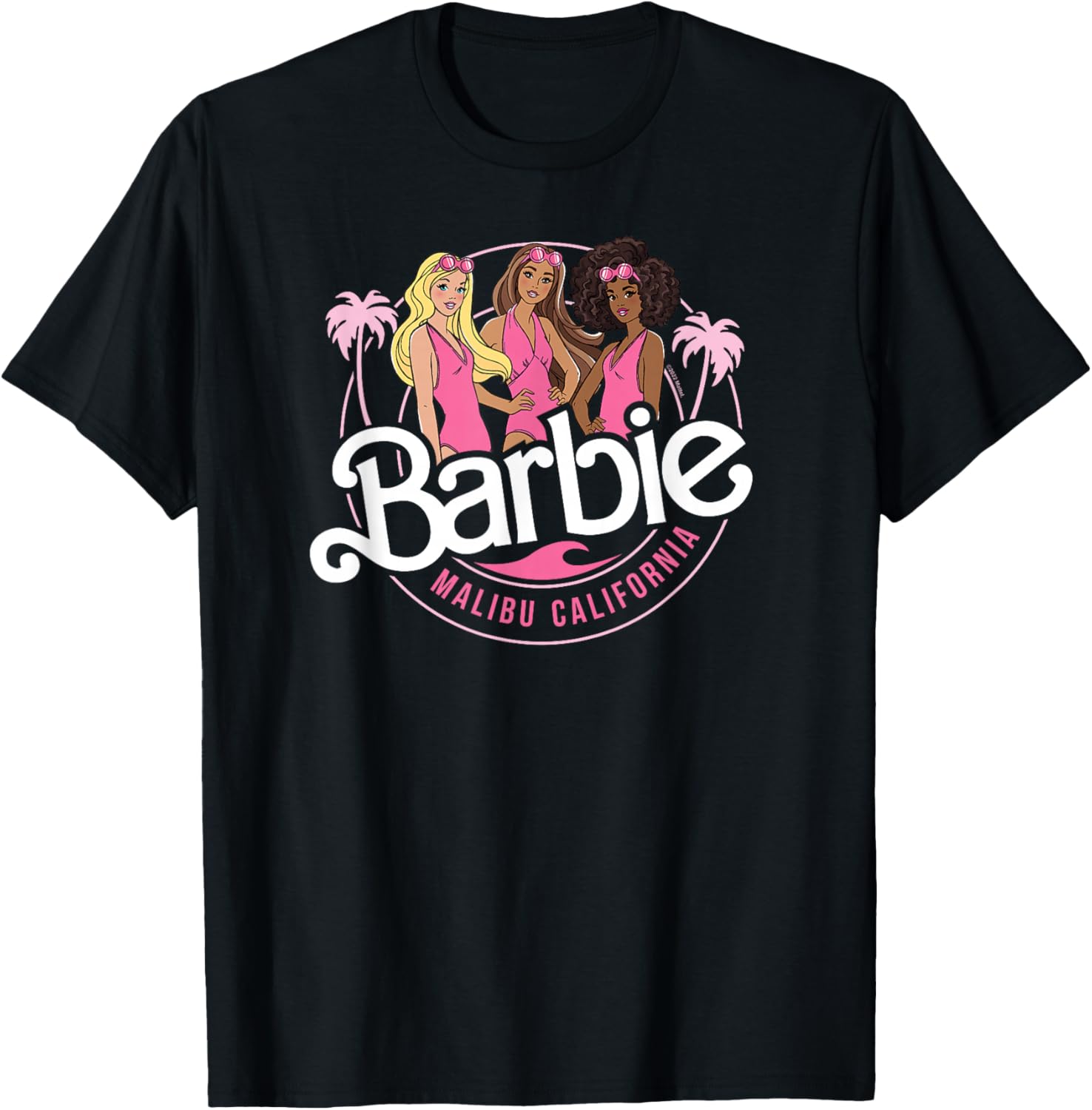 Barbie — Logo der Malibu California Group T-Shirt - T-Shirt | Black