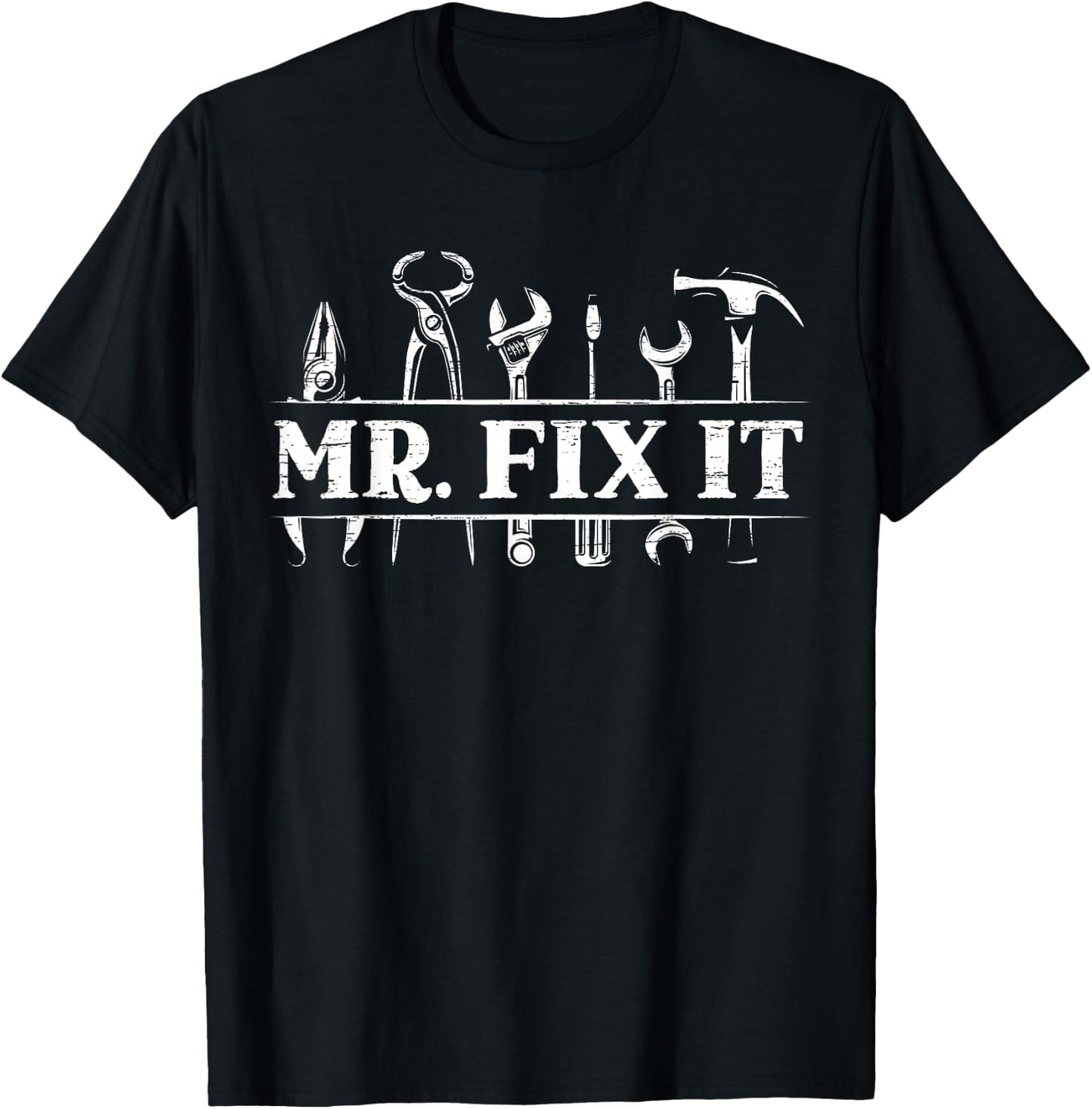 Mr. Fix It for a Handyman Craftsman T-Shirt - T-Shirt | Black