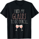 Because Payroll Wine Glasses Funny HR Payroll Specialist T-Shirt - T-Shirt | Black