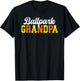 Ballpark Grandpa Softball Basketball Grandpa Of Ballers T-Shirt - T-Shirt | Black