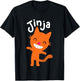 Children's Jinja , blue T-Shirt - T-Shirt | Black