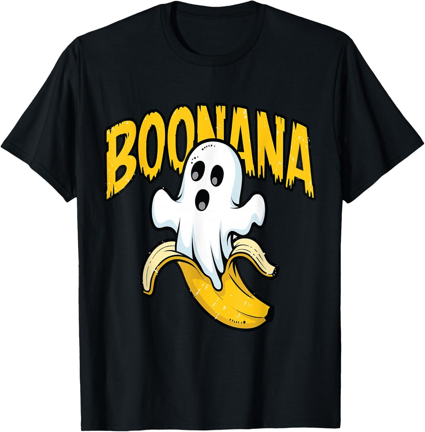 Funny Boonana Halloween Shirt Kids Teens Adults T-Shirt - T-Shirt | Black